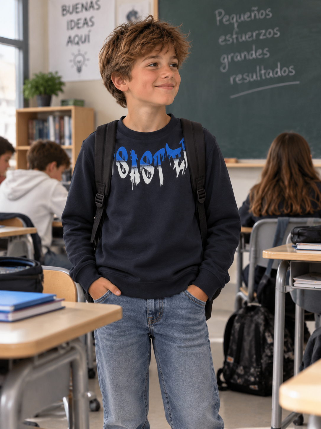 Camiseta Manga Larga Niño Rebel