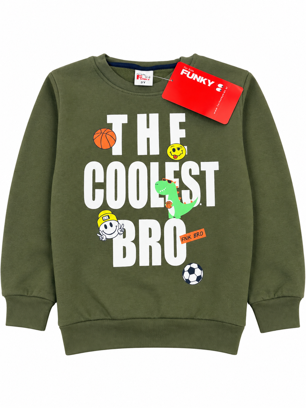 Sudadera Niño Atenas Verde
