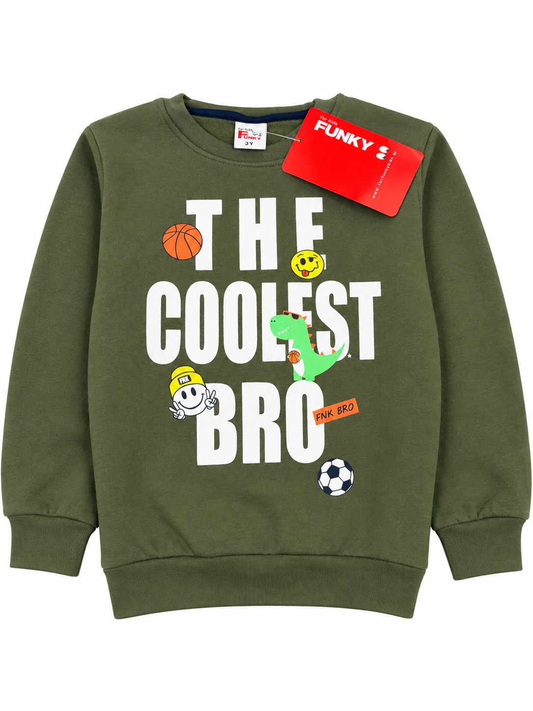 Sudadera Niño Atenas Verde