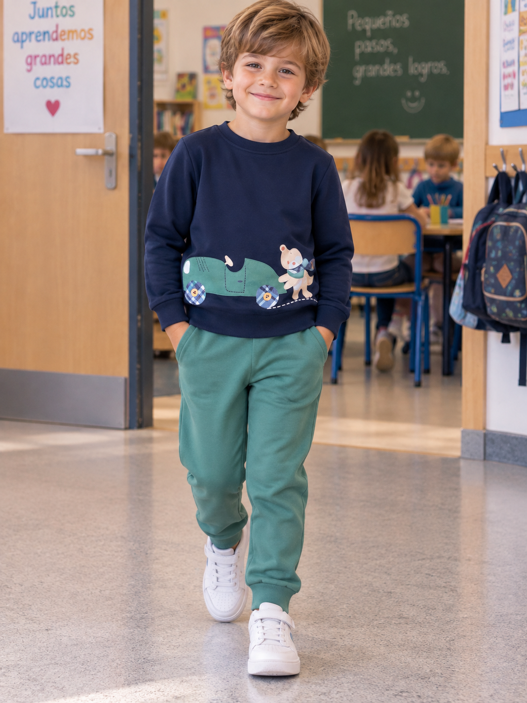 Conjunto Niño Mini Drive Azul Marino