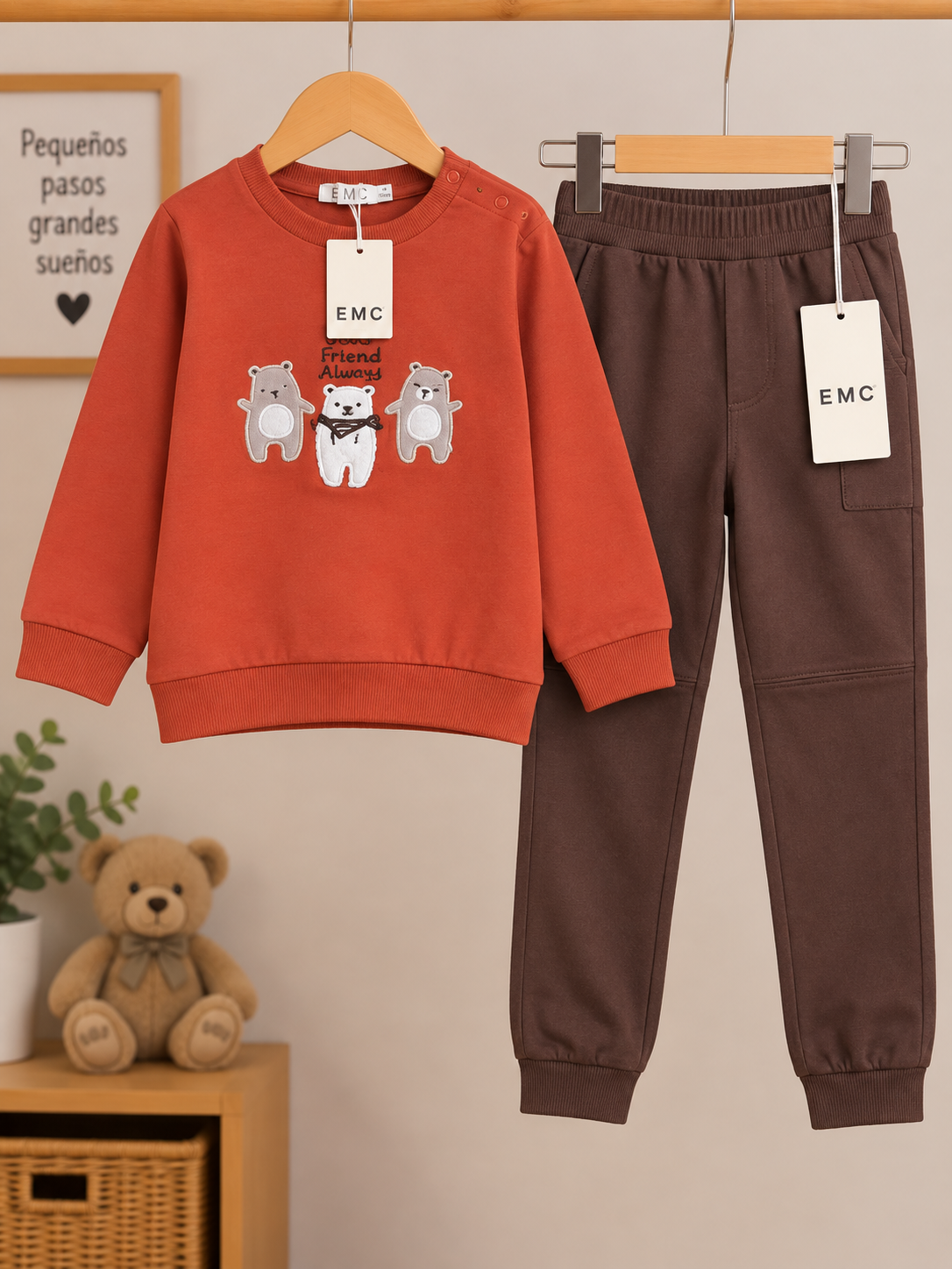 Conjunto Niño Teddy