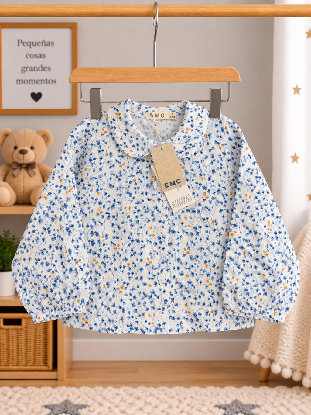 Blusa de Bebé Niña Floral Fiorellina
