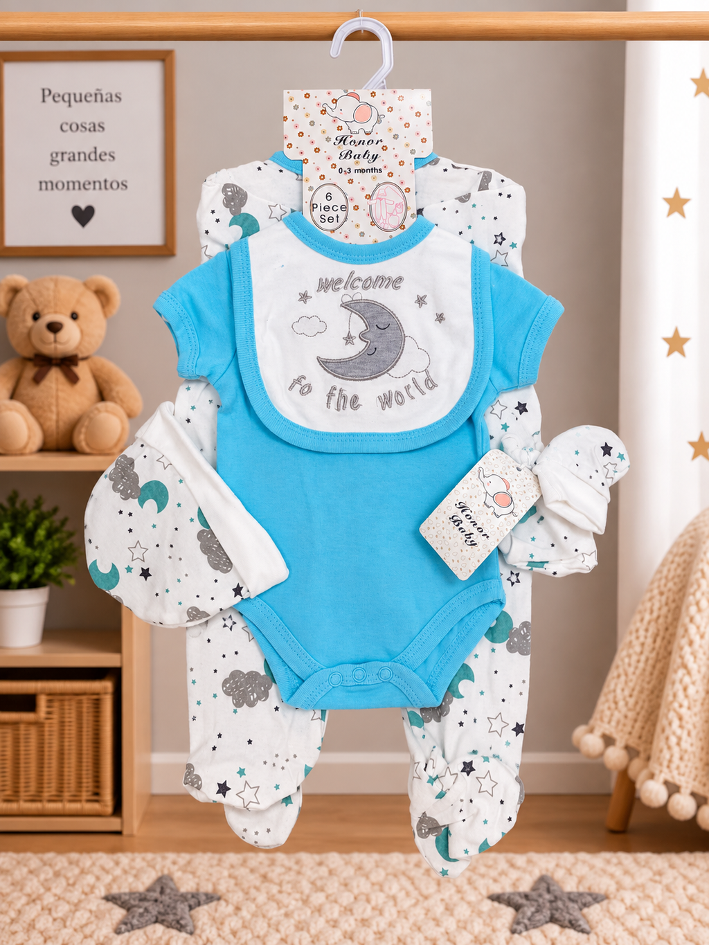 Conjunto Bebé unisex Piccolo Luna
